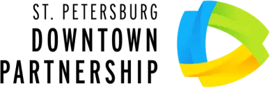 Tencent logo with black text and a blue, green, and yellow circular abstract design on the right side, reflecting a modern approach ideal for commercial real estate or commercial property branding.